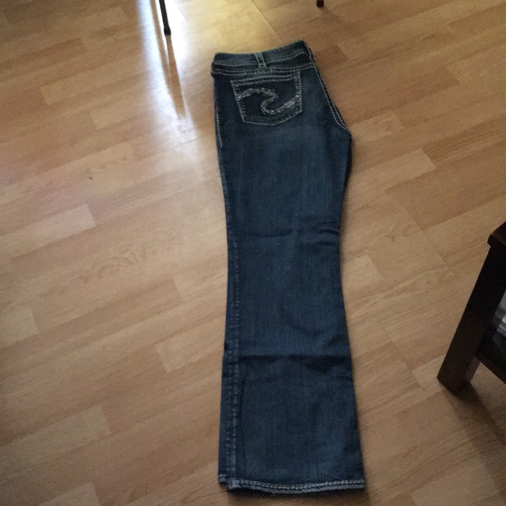 Silver suki 17” W36 L33